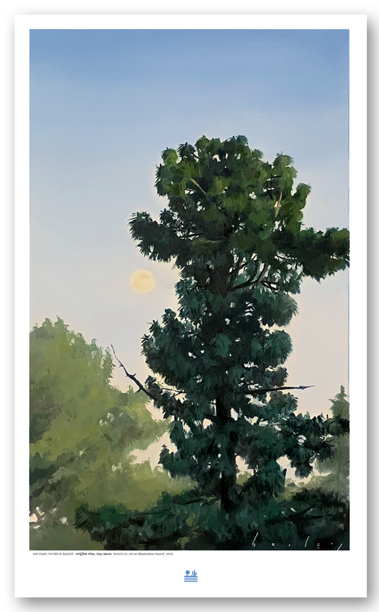 Griffith Pine, Day Moon- Art Print